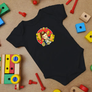 Stranger Waffles Baby Onesie