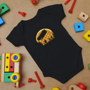 Stranger Moon Baby Onesie