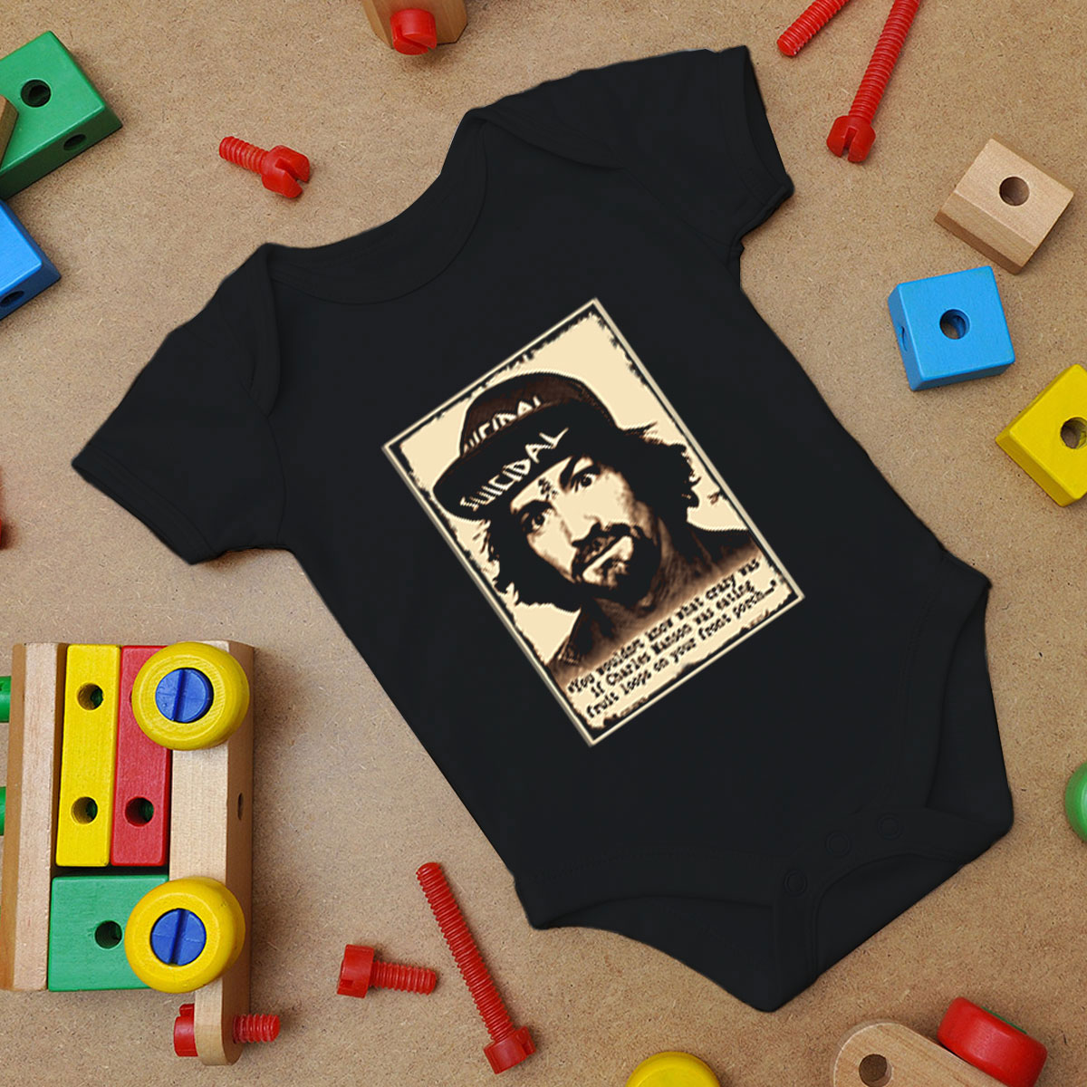 Suicidal Tendencies Charles Manson Baby Onesie