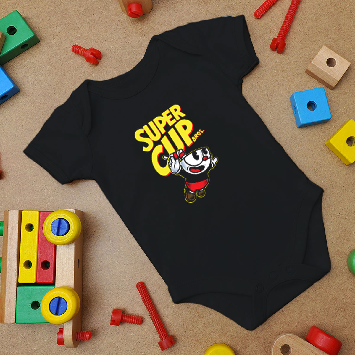 Super Cubbros Baby Onesie