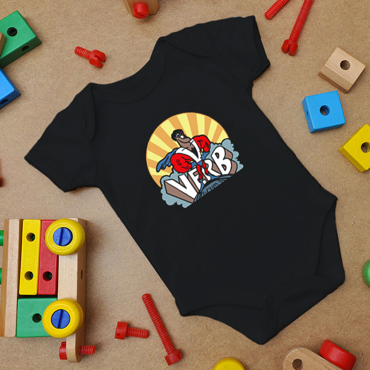 Super Verb Schoolhouse Rock Baby Onesie