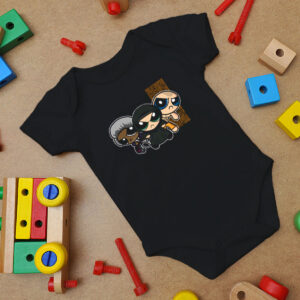 The Powerglass Boys Baby Onesie