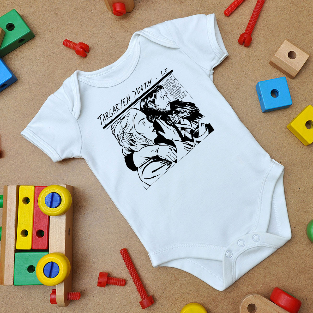 Targar Youth Collab With G!R Baby Onesie