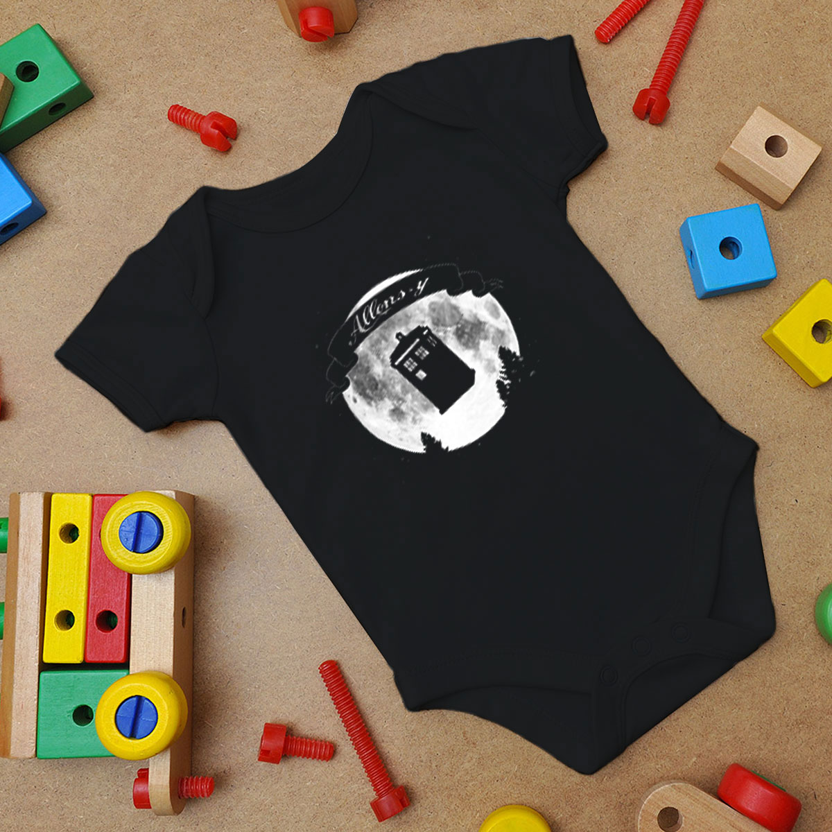 Ten In The Night Baby Onesie
