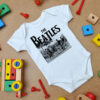 The Beatles Bicycle Baby Onesie