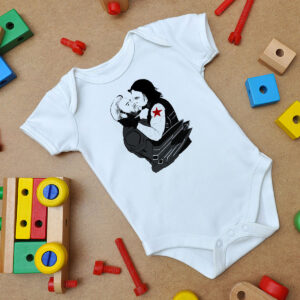 The Captain And The Soldier Baby Onesie