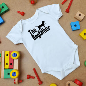 The Dogfather Baby Onesie