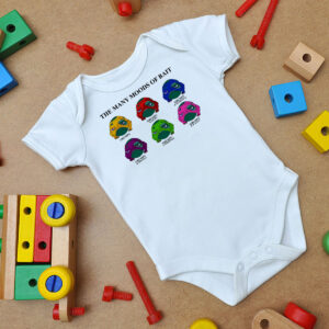The Dragon Prince Many Moods Of Bait Baby Onesie
