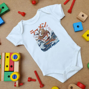 The Great Ramen Off Kanagawa Baby Onesie