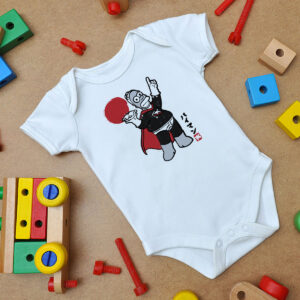 The Springfield'S Superhero Baby Onesie