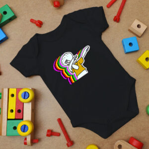 The Squidward Dab Dank Meme Baby Onesie