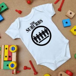 The Suburbs Punk Baby Onesie