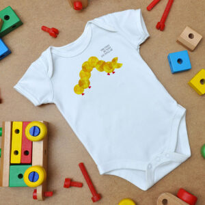The Very Hungry Pacapillar Baby Onesie