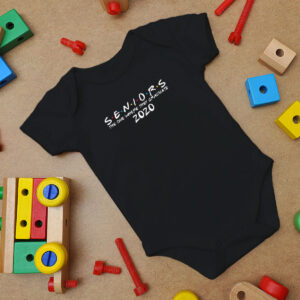The One Where They Graduate Seniors Class Of 2020 Baby Onesie
