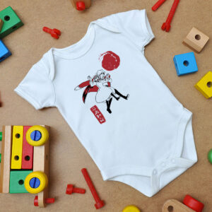 The Wizard And The Girl Baby Onesie