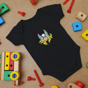 Thor Medallion Baby Onesie