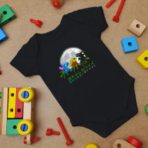 Trio Baby Baby Yoda Stitch And Toothless Baby Onesie