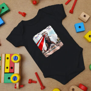 Ufo Laser Cat Baby Onesie