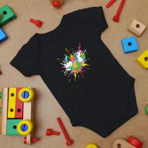 Unicorn Blast Baby Onesie