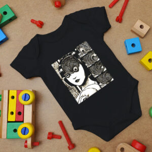 Uzumaki Junji Ito Baby Onesie