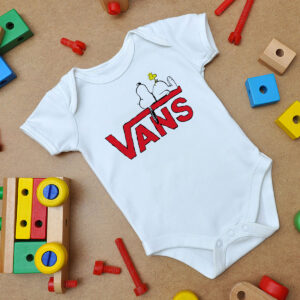 Vans X Peanuts Snoopy Baby Onesie