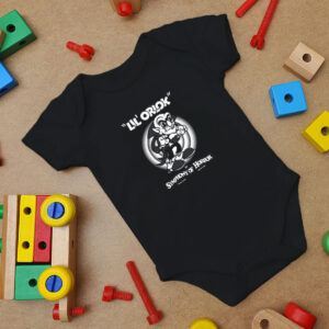 Vintage Cartoon Nosferatu Dracula Vampire Goth Horror Baby Onesie