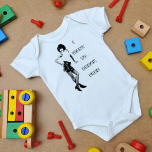 Vintage I Want To Break Freddie Mercury Queen Baby Onesie