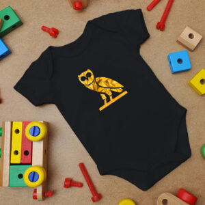 Vintage Ovo Owl Unisex Baby Onesie