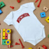 Vintage Wisconsin University Baby Onesie