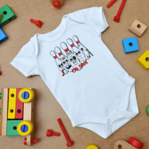 Bowling Pins Baby Onesie