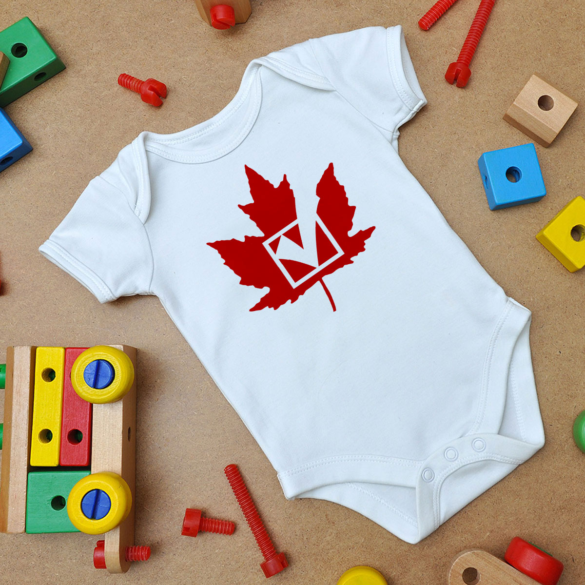 Canada Vote Baby Onesie