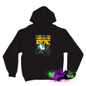 Come To The Unicorn Side Darth Hoodie