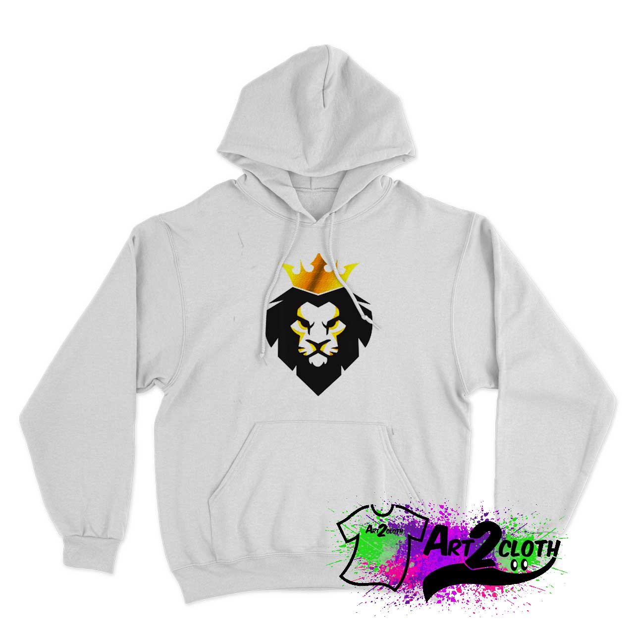 King Of The Jungle Lion Hoodie