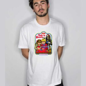 Let's Talk to Ghosts Ringer T Shirt