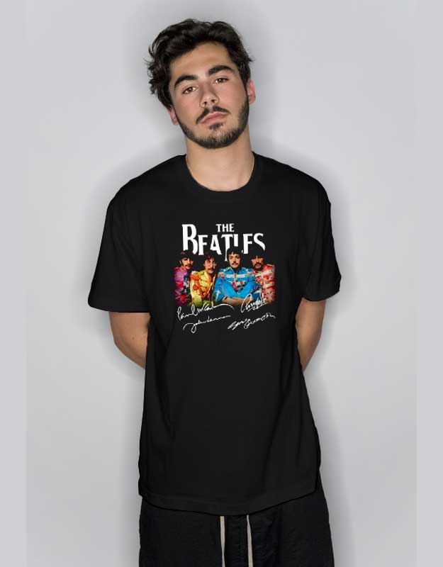 The Beatles Band All Members T Shirt