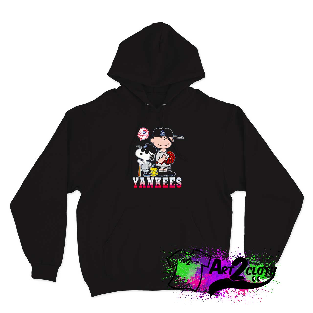 Baseball Yankees The Peanuts Hoodie