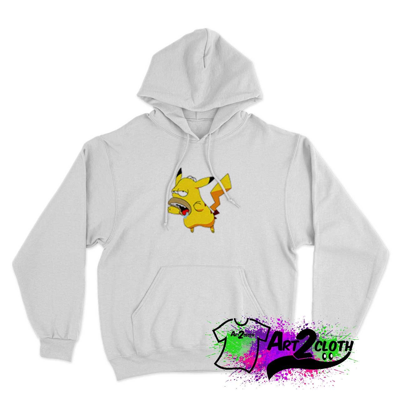 Pikachu Homer Simpson Hoodie