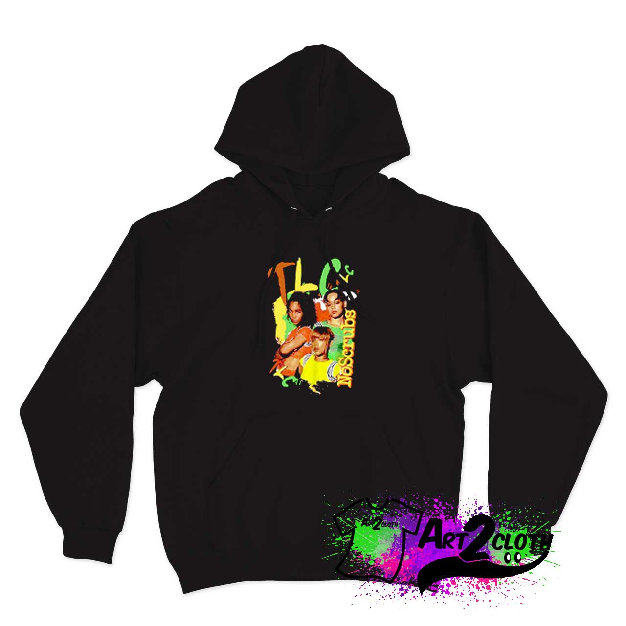 TLC No Scrubs Vintage Hoodie