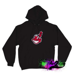 Cleveland Indians Mascot Chief Wahoo Hoodie