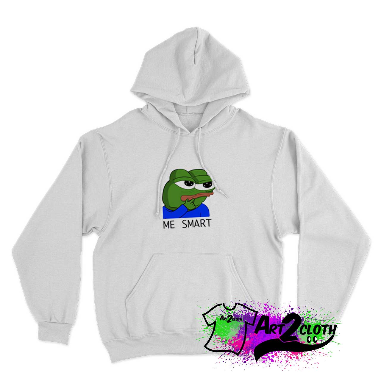 Pepe The Frog Me Smart Hoodie