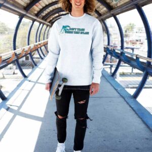 Dolphins Don’t Trash Where They Splash Sweatshirt
