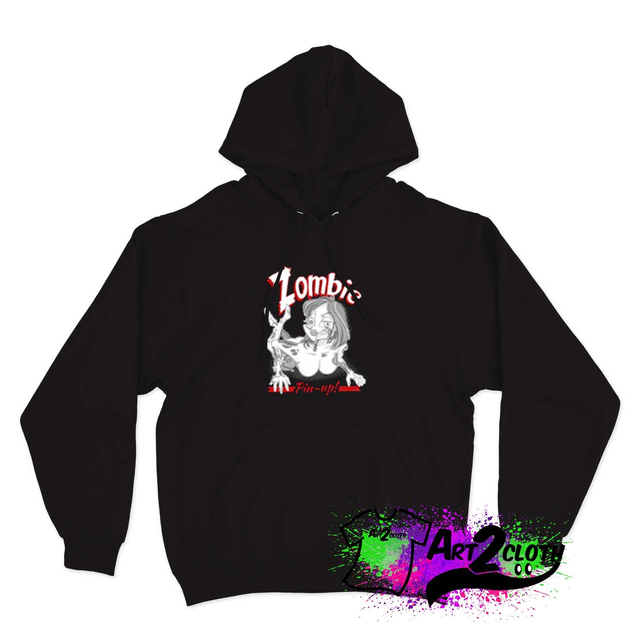 Sexy Zombie Pin Up Hoodie