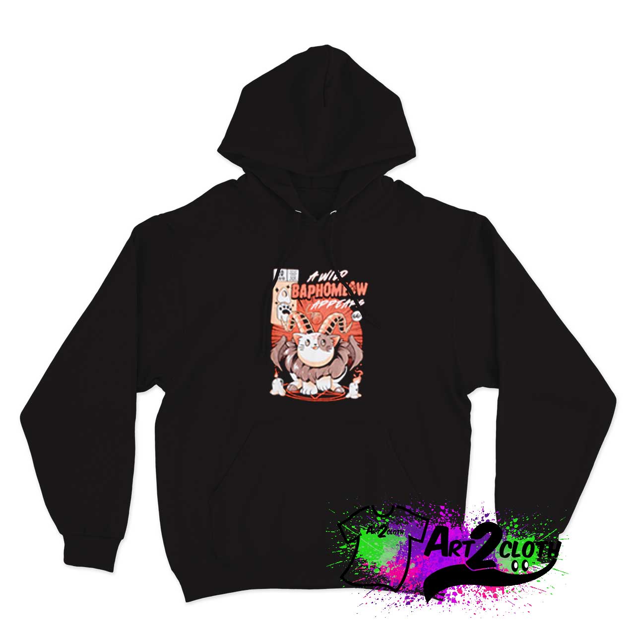 A Wild Baphomeow Appears Hoodie