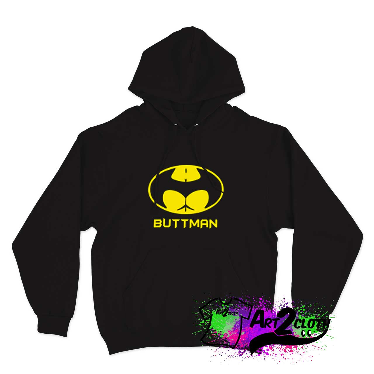 Buttman Batman Parody Hoodie