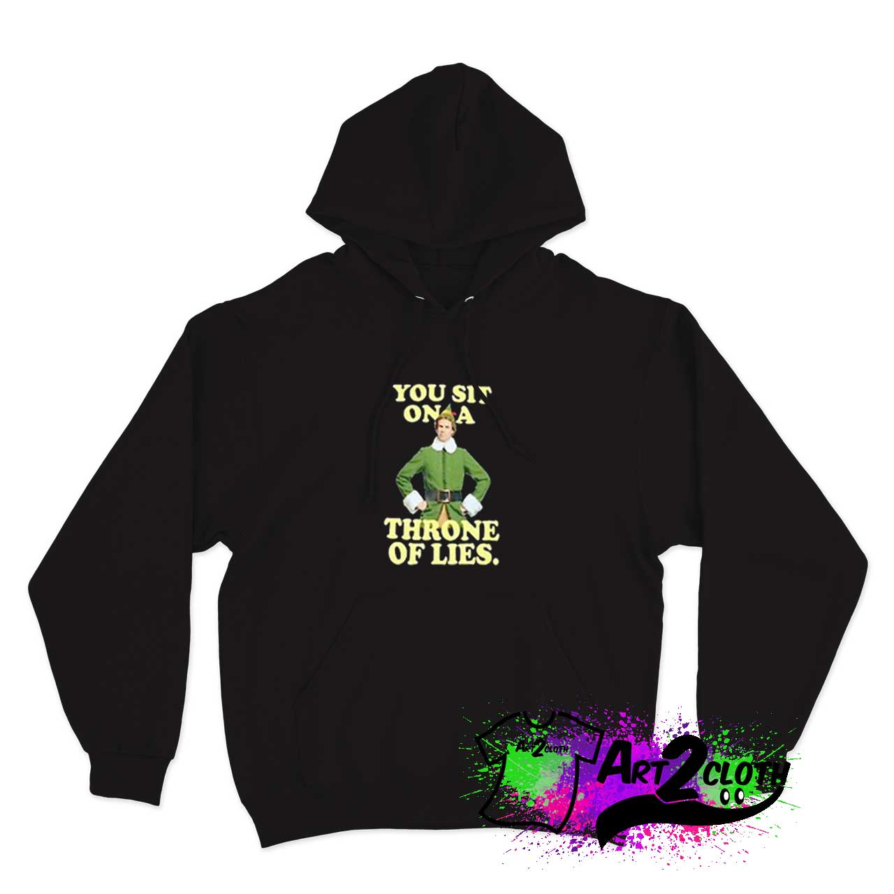 You Sit On A Throne Of Lies Hoodie