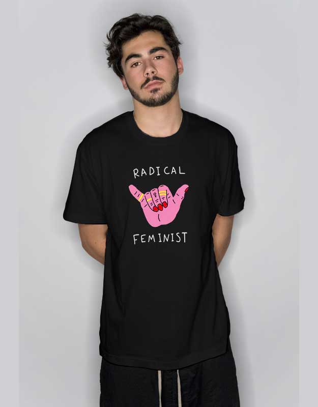Radical Feminist Grunge T Shirt