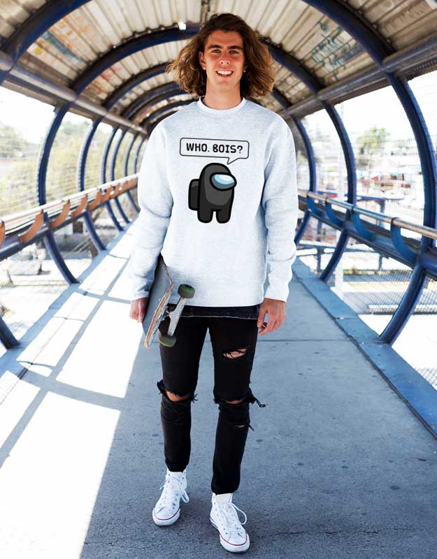 Among Us Who Bois Essential Sweatshirt