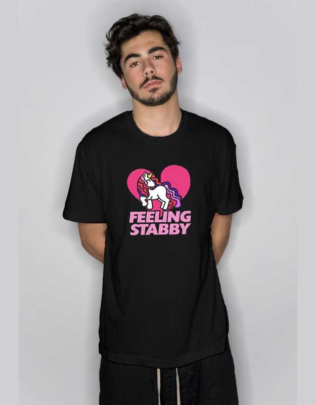 Feeling Stabby Unicorn T Shirt