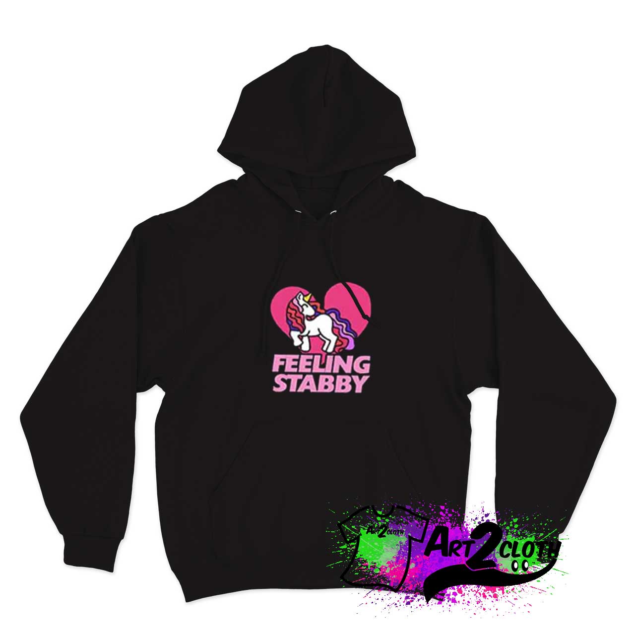 Feeling Stabby Unicorn Hoodie