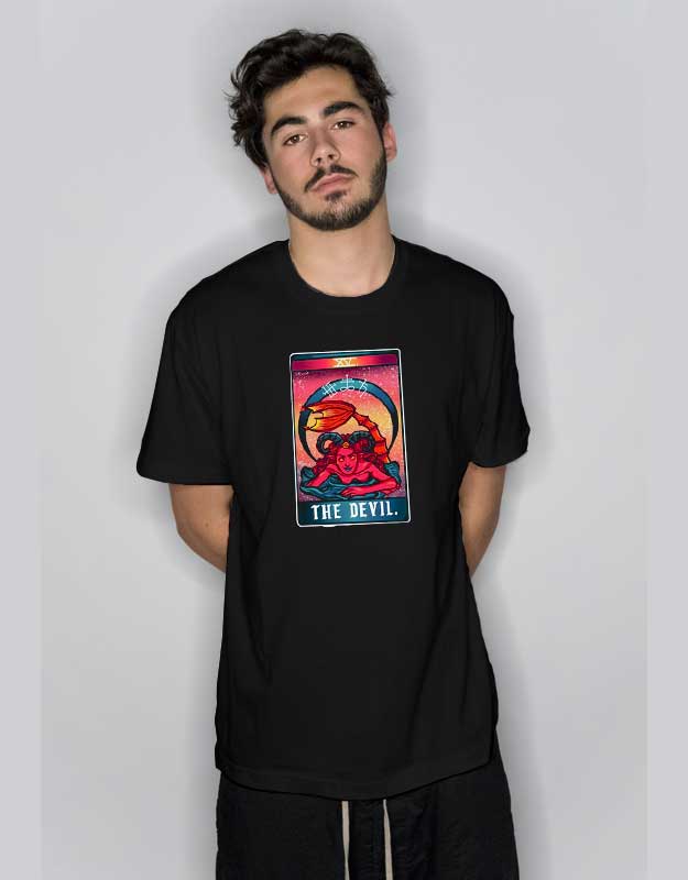 The Devil Siren Tarot T Shirt